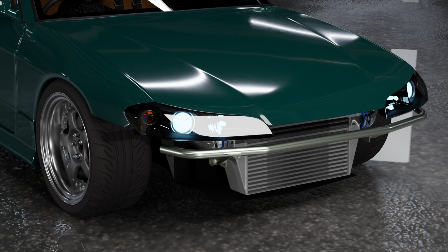 True Focus Fabrication - Nissan Silvia S15 - Front Standard Bash Bar