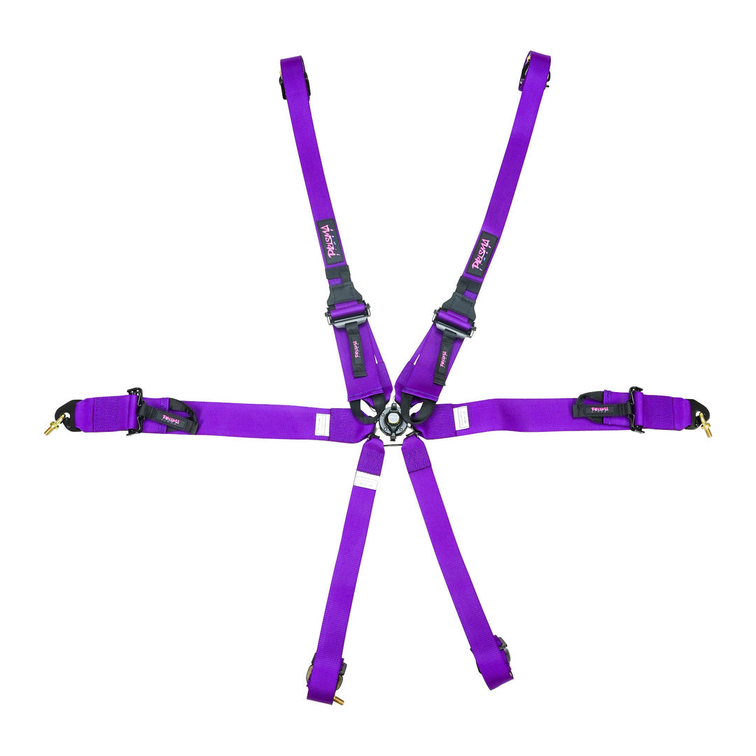 Prisma - FIA SEAT BELT HARNESS 6 Point 2+3" Harness