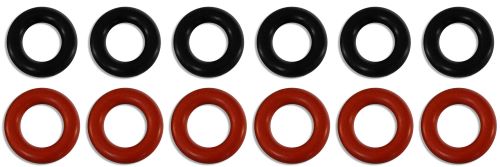 Fuel Injector Clinic - Seal kit for Fuel Injector Clinic  short 6 Cylinder Injectors top feed style injectors (slk-14-15-x-6)