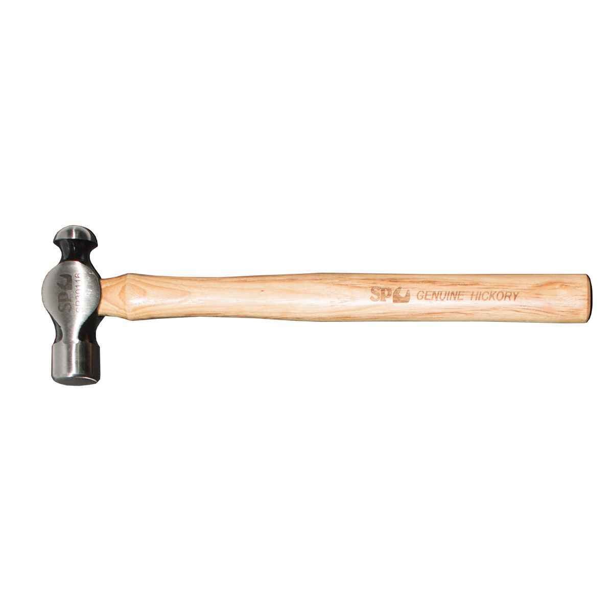SP Tools USA - 16OZ BALL PEEN HAMMER - HICKORY HANDLE