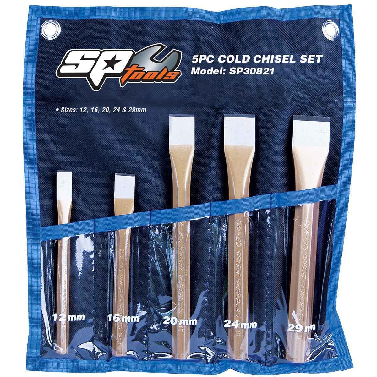 SP Tools USA - 5PC COLD CHISEL SET