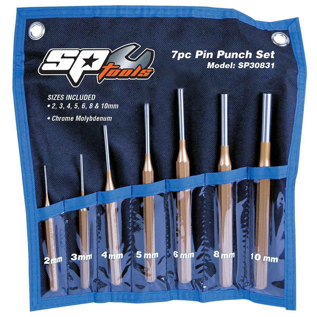 SP Tools USA - 7PC PIN PUNCH SET