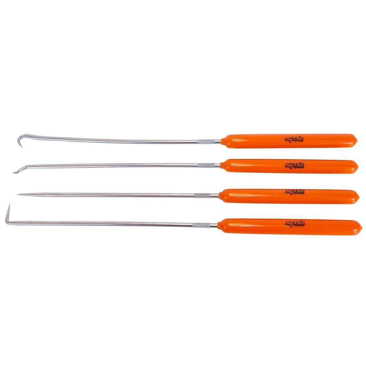 SP Tools USA - 4PC LONG MINI HOOK & PICK SET