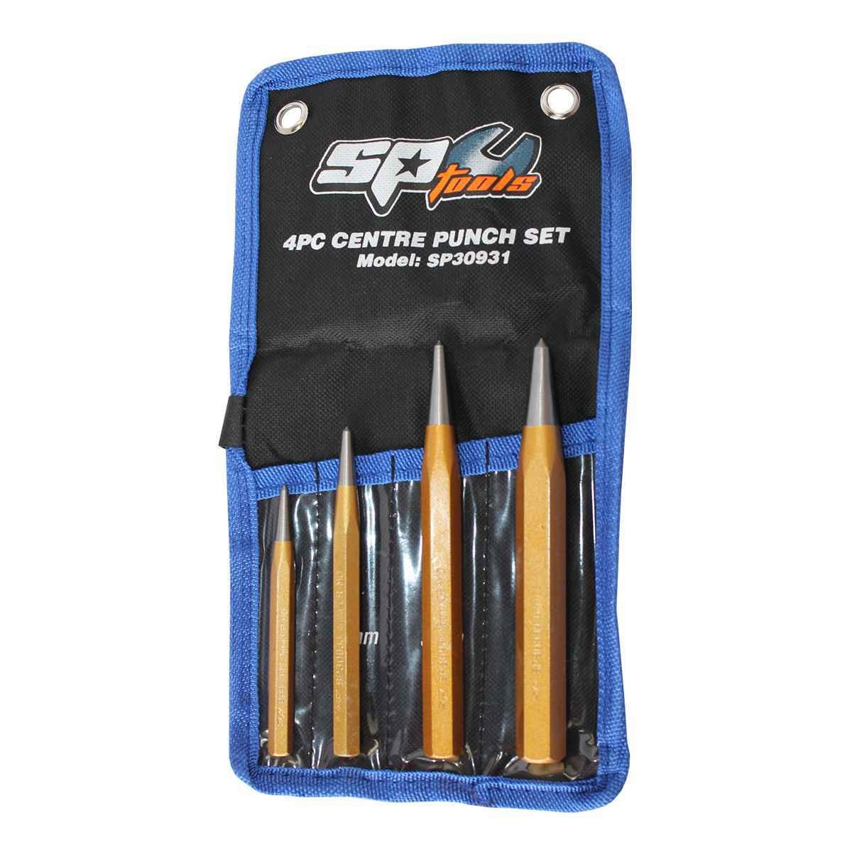 SP Tools USA - 4PC CENTER PUNCH SET