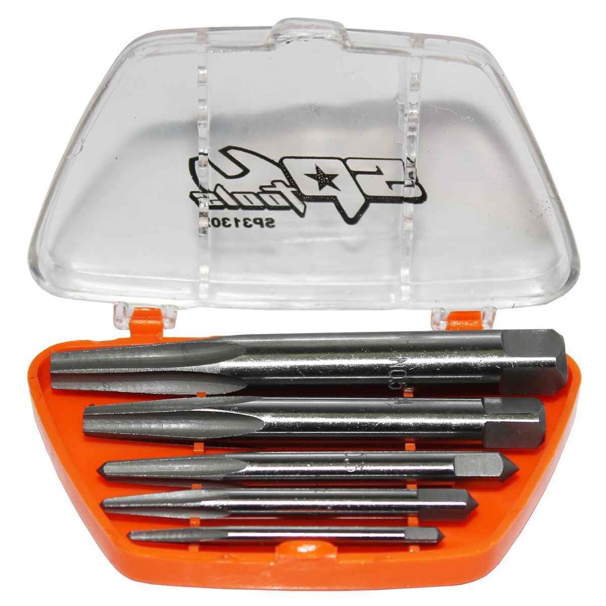 SP Tools USA - 5PC SCREW EXTRACTOR SET - SQUARE