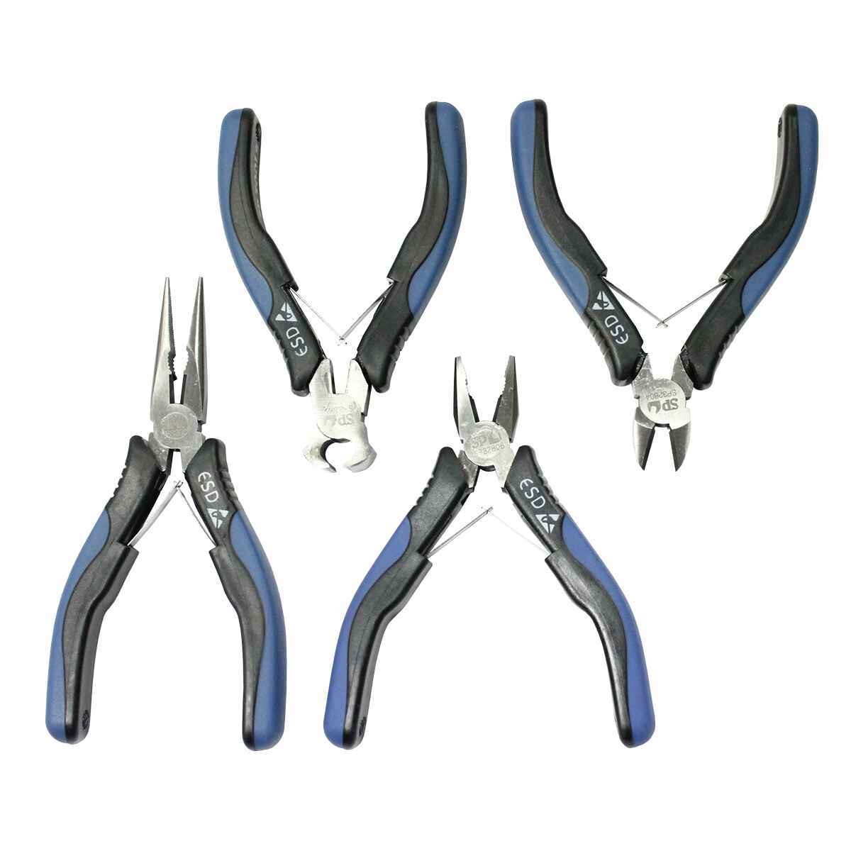 SP Tools USA - 4PC PRECISION PLIER/CUTTER SET