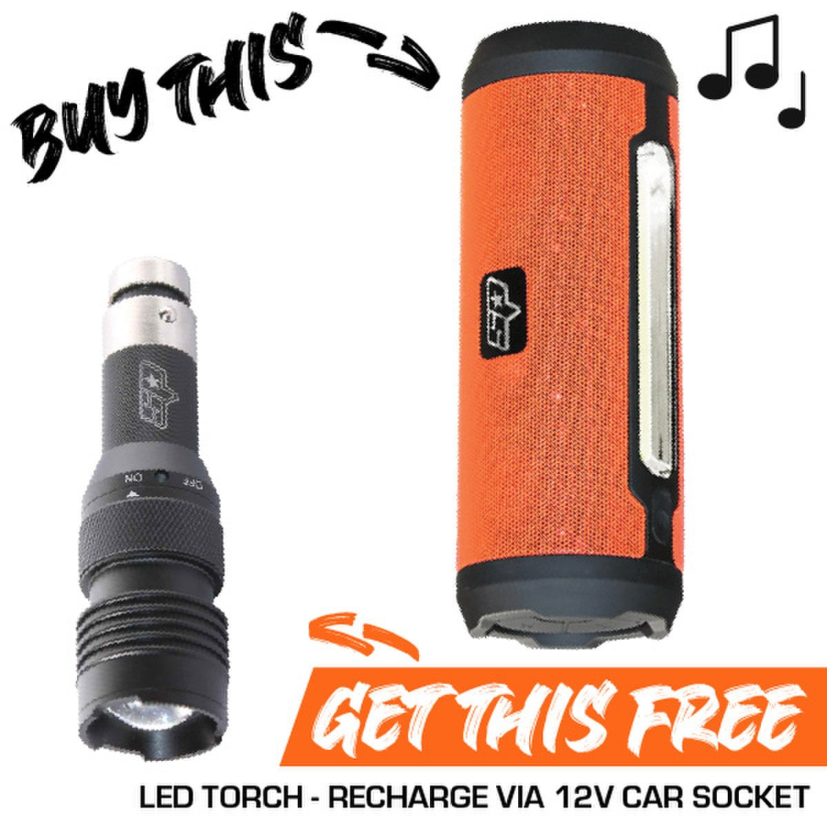 SP Tools USA - COB WORKLIGHT WITH SPEAKER