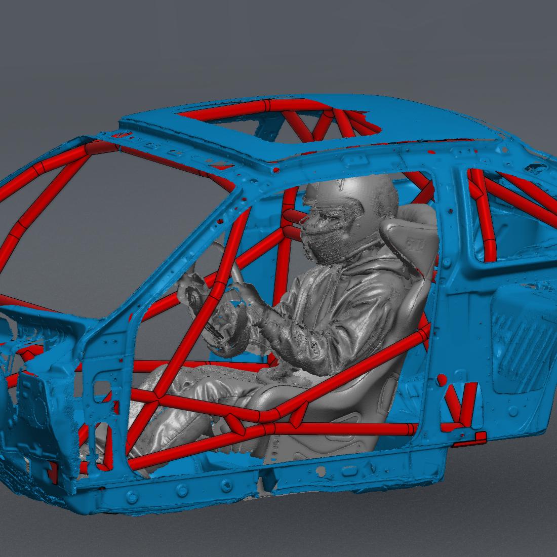 CAGEKITS - NISSAN SILVIA S14 FD Spec – Non-gutted X Door Bar Roll Cage