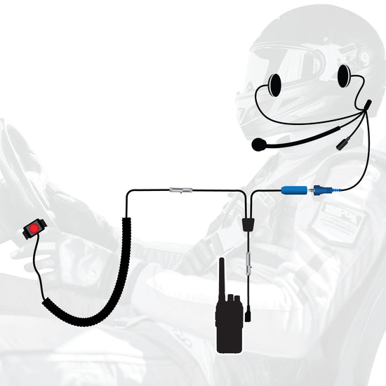 Rugged Radios - The Driver - RUGGED Wired Driver Only Communication Kit with RDH16 Radio