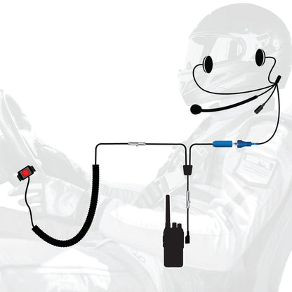 Rugged Radios - The Driver - RUGGED Wired Driver Only Communication Kit with RDH16 Radio