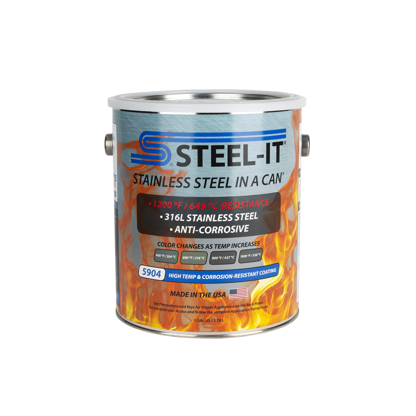 Steel-It | HIGH TEMP & CORROSION-RESISTANT COATING