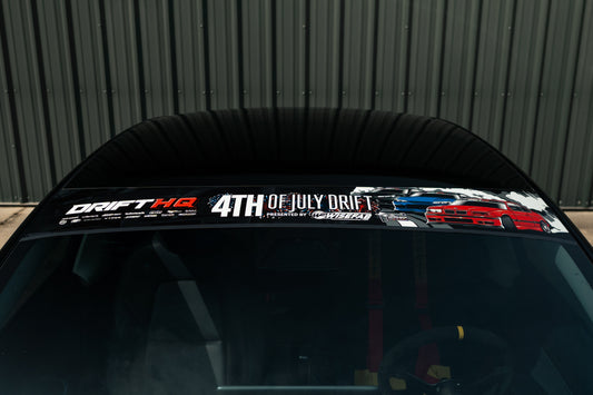 Drift HQ - 4th of July 2025 Windshield Banner