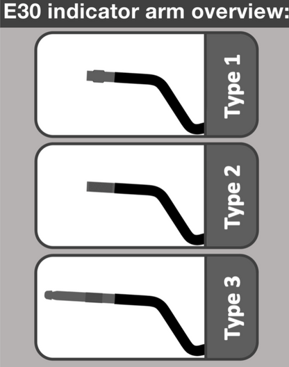 Condor Speed Shop - Turn Signal & Wiper Indicator Extensions - E30