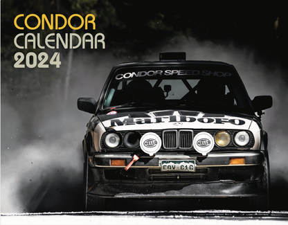 Condor Speed Shop - 2024 Condor Wall Calendar