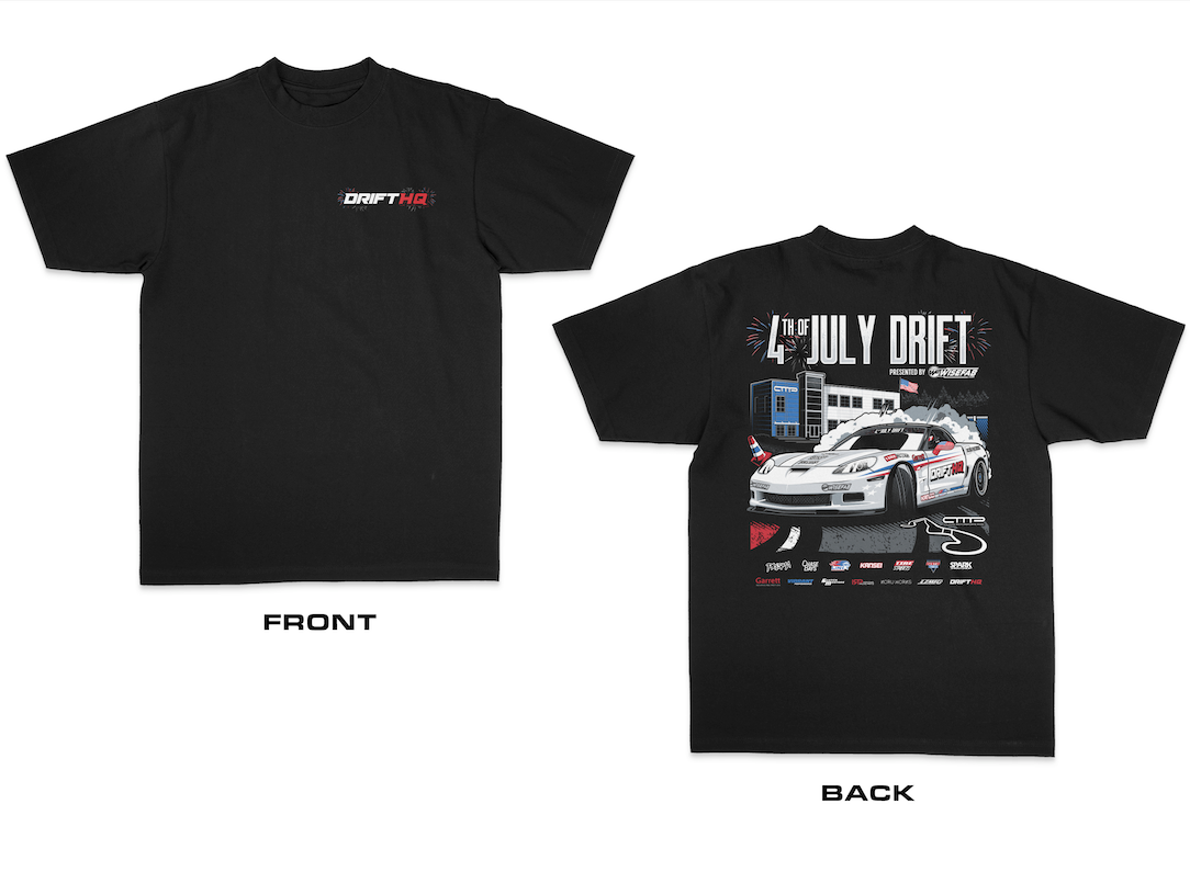 Drift HQ - 4th Of July Drift - Event T-Shirt