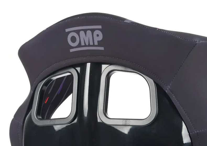 OMP HTE-R Head Restraint Racing Seat w M Rain Fabric