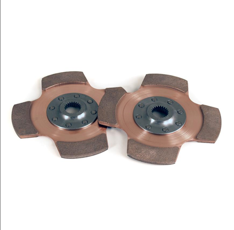 Tilton 7.25" Clutch Disc Set, 2 Discs, Cerametallic, 29mm x 10 Spline, Paddle Type (TIL-64185-8-VV-10)
