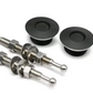Quik Latch Ql-38 Low Profile Hood Pin Kit Black No Lock