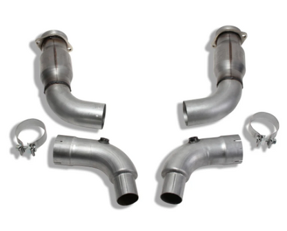 BBK 16-20 Ford Mustang GT350 3in High Flow Catted Pipe Kit (For 1856/18560/18565)