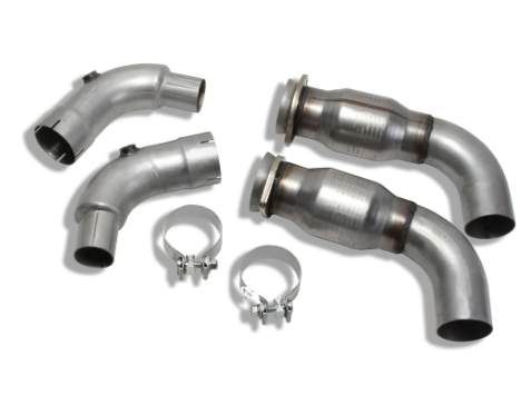 BBK 16-20 Ford Mustang GT350 3in High Flow Catted Pipe Kit (For 1856/18560/18565)