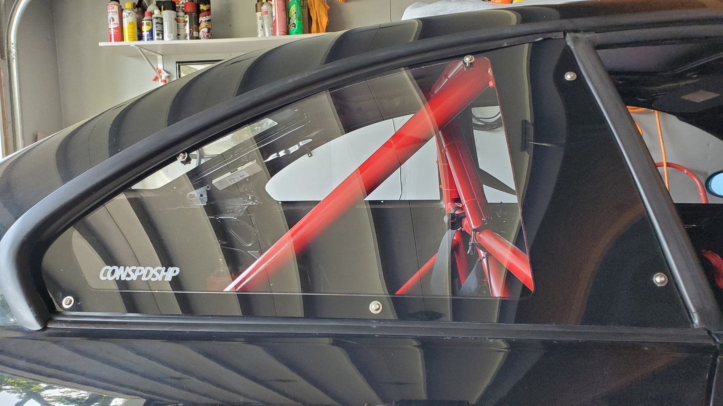 Condor Speed Shop - Polycarbonate Rear Side Window Kit - E46 Coupe