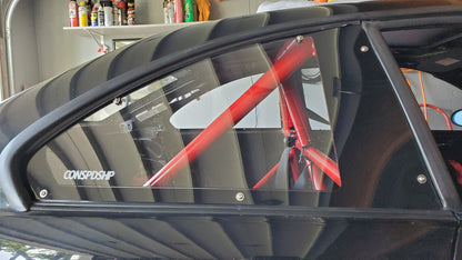 Condor Speed Shop - Polycarbonate Rear Side Window Kit - E46 Coupe