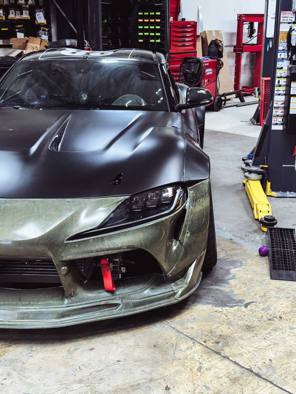 STREETHUNTER DESIGNS - TOYOTA MKV SUPRA CARBON KEVLAR LIGHTWEIGHT BUMPER