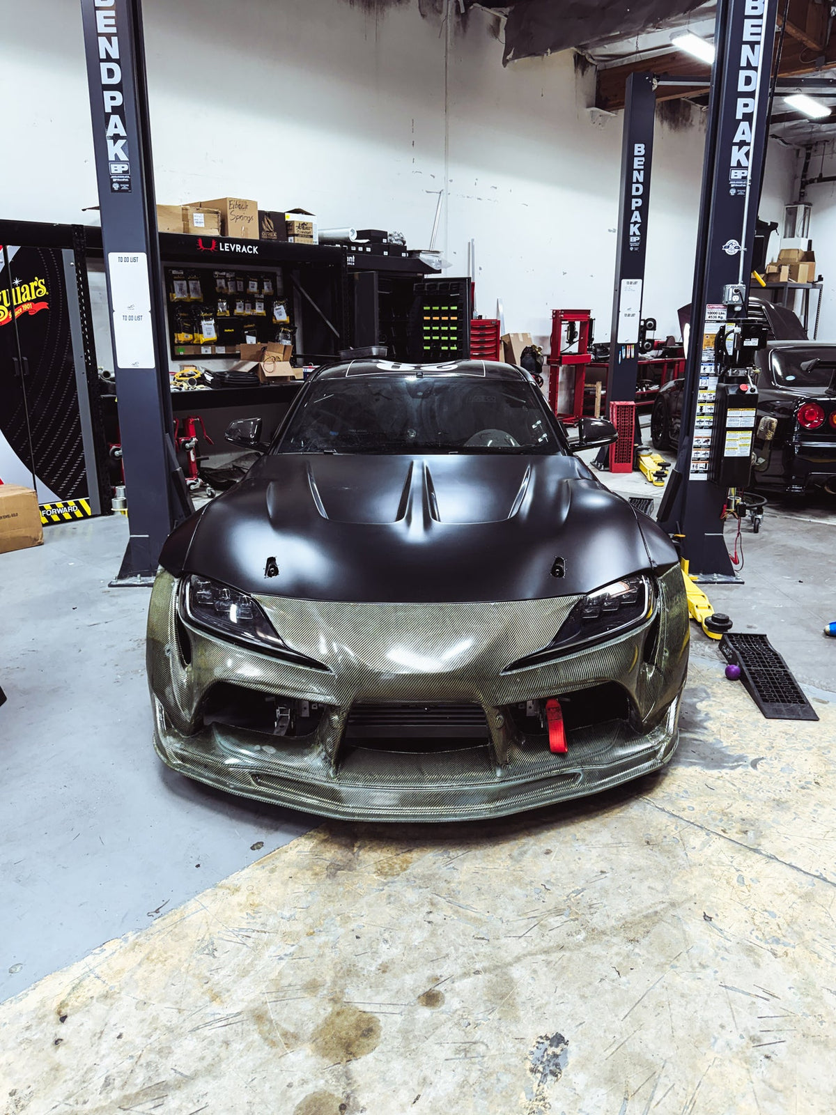 STREETHUNTER DESIGNS - TOYOTA MKV SUPRA CARBON KEVLAR LIGHTWEIGHT BUMPER