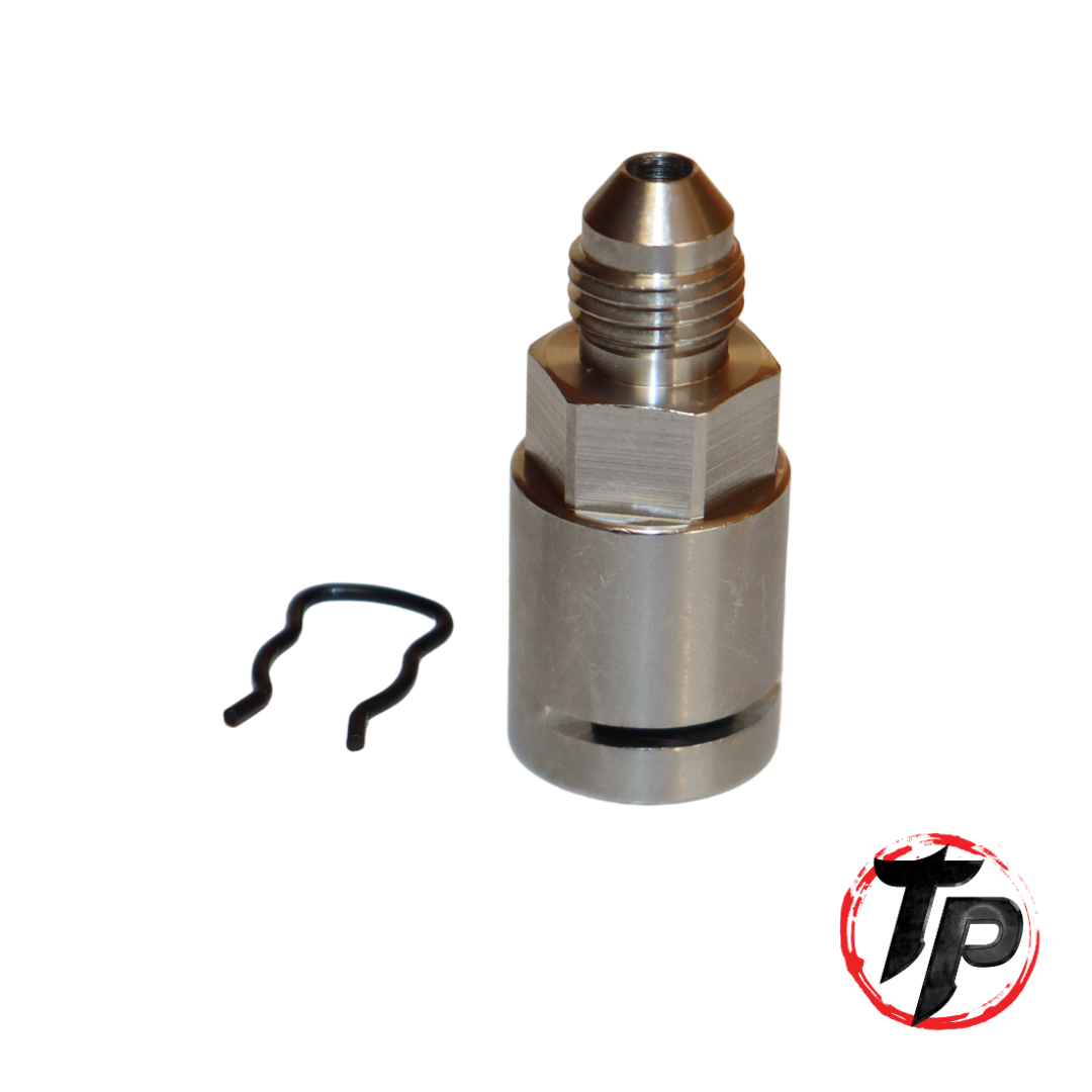 Tick Performance - -4AN Male to O-Ring Female Quick Connect Clutch Fitting
