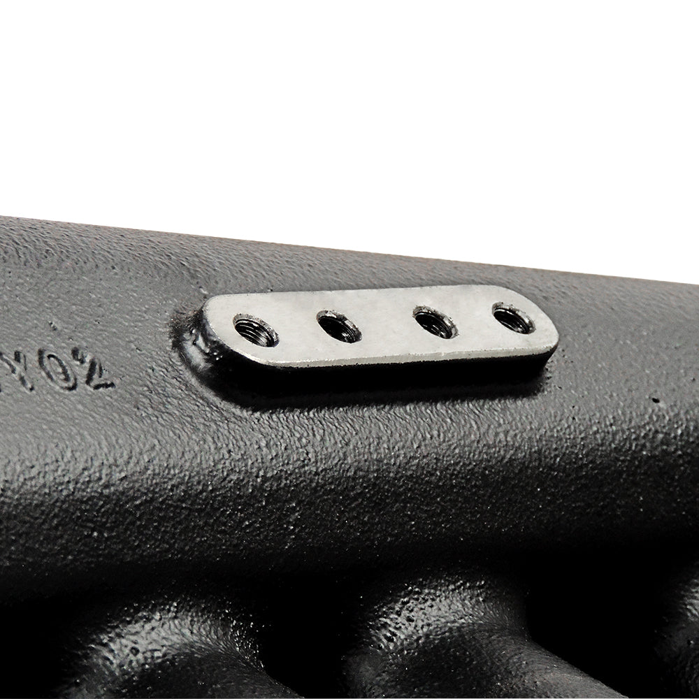 93-02 Supra 2JZ GTE intake manifold - 6 Injectors - Black