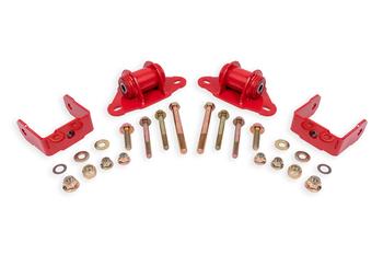 BMR 14-19 Chevrolet Corvette Polyurethane Transmission/Differential Mount - Red