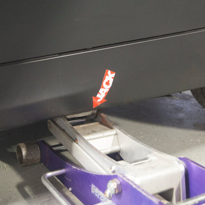 Condor Speed Shop - "E" Fire Extinguisher, "OFF" Emergency, Jack, & Tow Point Sticker Packs