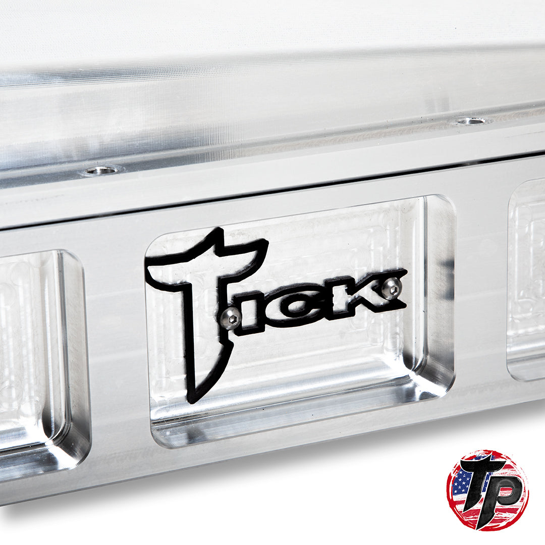 Tick Performance - Tick 1500hp Ultra Low Profile Billet Air-to-Water Intercooler for Holley Ram Intakes