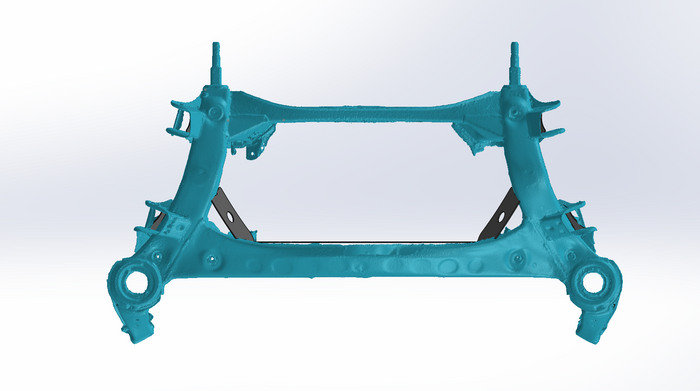 GKTECH - Toyota JZX90 & JZX100 Subframe Weld In Reinforcement Plates