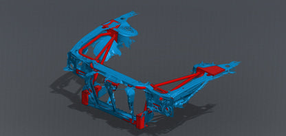 CAGEKITS - S13 Tube Front and Lower Rad Support