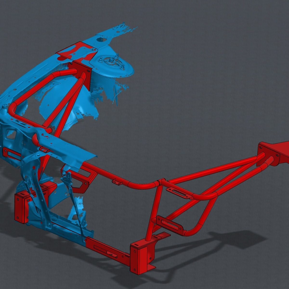 CAGEKITS - S13 Tube Front and Lower Rad Support