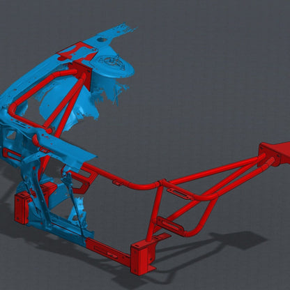 CAGEKITS - S13 Tube Front and Lower Rad Support