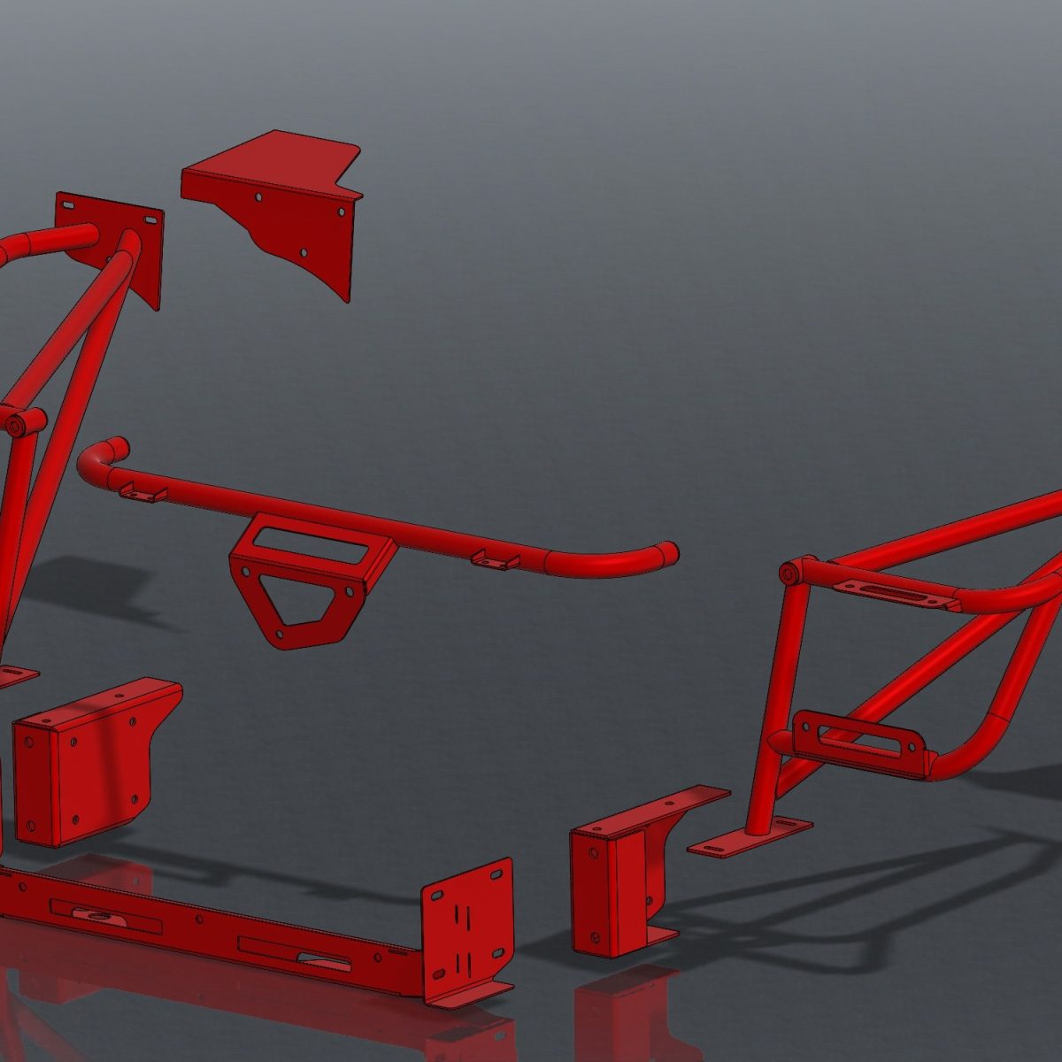 CAGEKITS - S13 Tube Front and Lower Rad Support