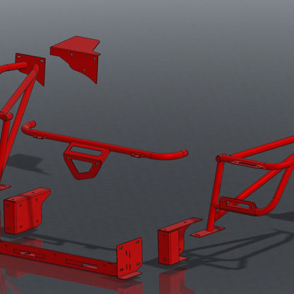 CAGEKITS - S13 Tube Front and Lower Rad Support