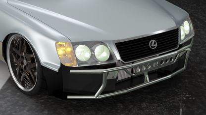True Focus Fabrication - Lexus LS400 (1995-2000) - Dual Row Front Bash Bar
