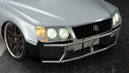 True Focus Fabrication - Lexus LS400 (1995-2000) - Dual Row Front Bash Bar