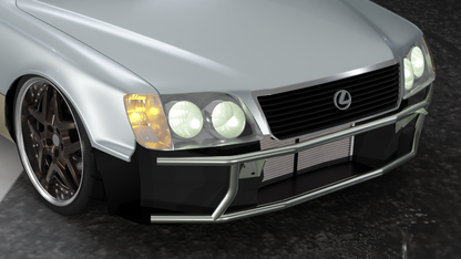 True Focus Fabrication - Lexus LS400 (1995-2000) - Dual Row Front Bash Bar