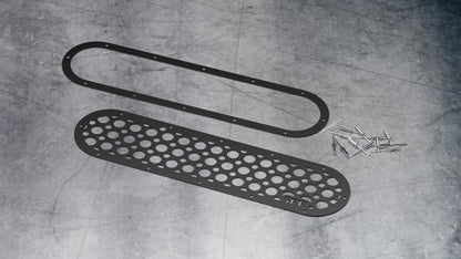 True Focus Fabrication - Universal Bumper Vent - Aluminum