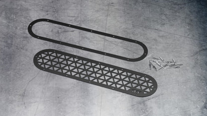 True Focus Fabrication - Universal Bumper Vent - Aluminum
