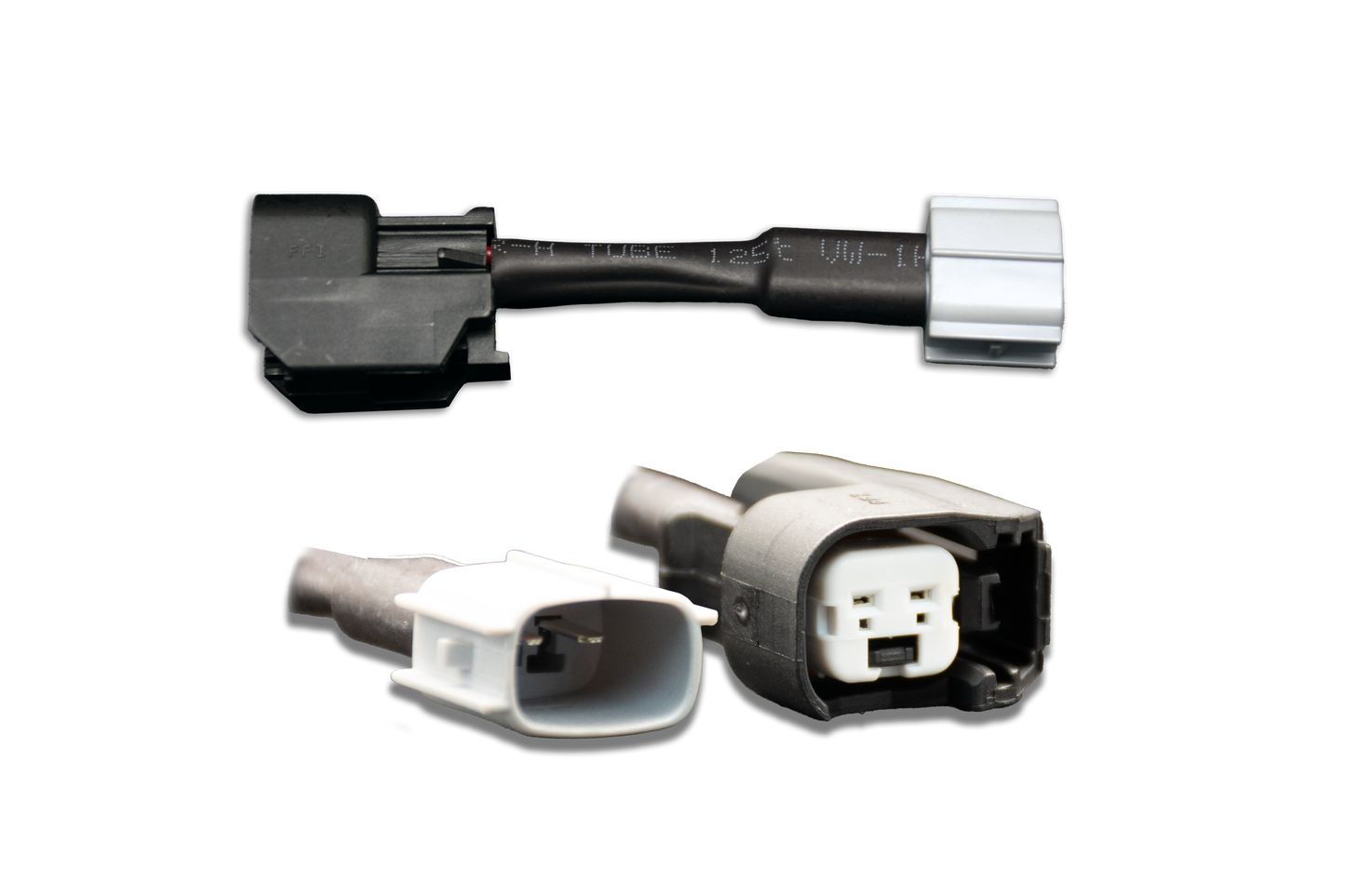 Fuel Injector Clinic - Set of 6 US Car/EV6 (female) to Toyota (male) injector plug adaptors (padputot6)