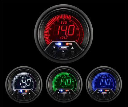 Prosport Gauges - 2-3/8" Premium Evo Electrical Volt Gauge