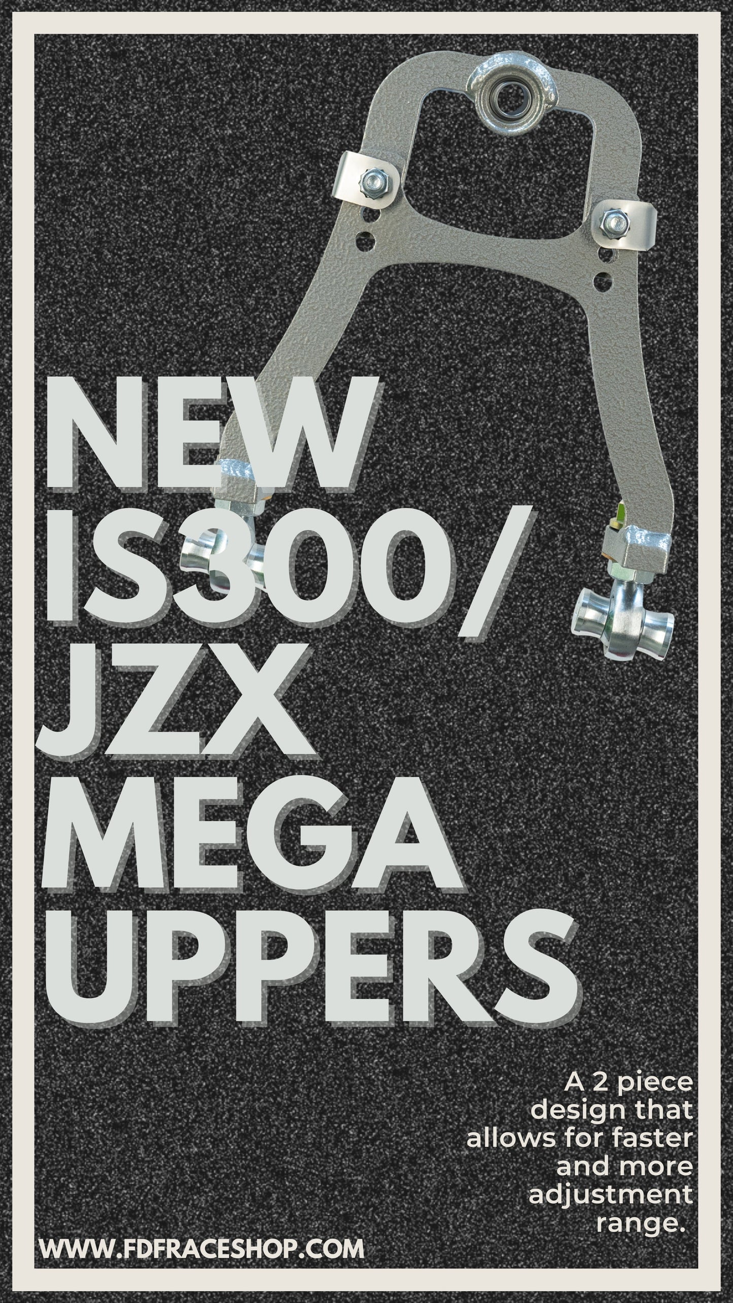 FDF Raceshop - IS300 / JZX90 / JZX100 Mega Mantis Angle Kit