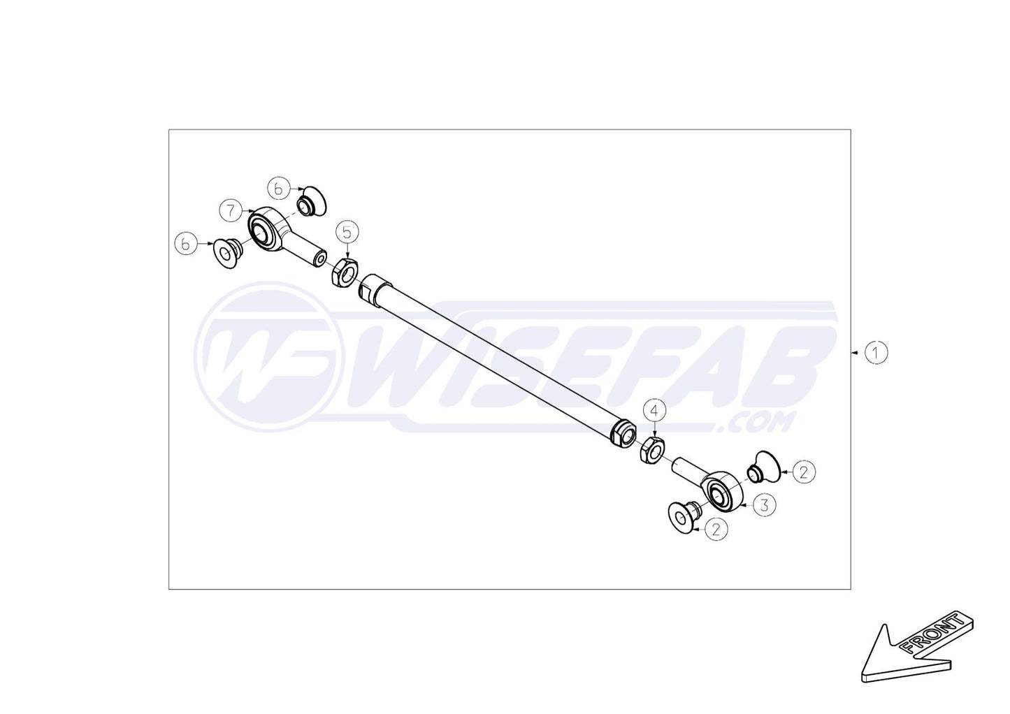 WiseFab - 350z Rear Suspension Arm #2