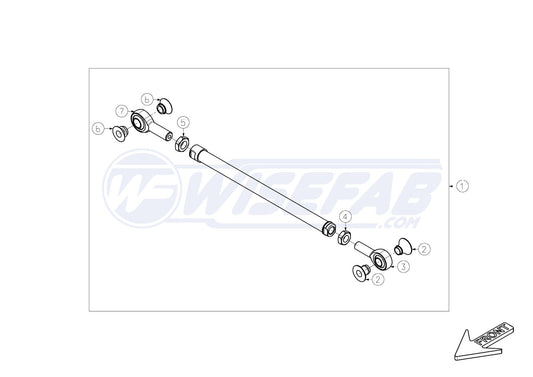 WiseFab - 350z Rear Suspension Arm #5