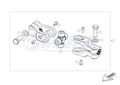 WiseFab - Junta de direção Mazda RX8 (WFR80_700A) 